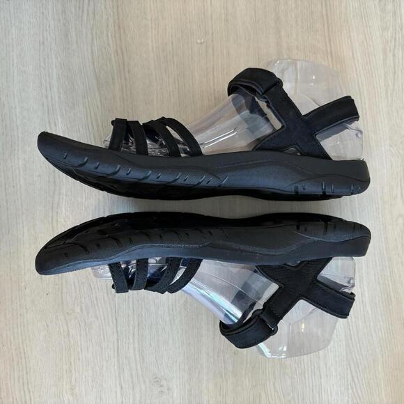 Teva Outdoor Hiking Athletic Black Size 10 Strappy women - Hiking Sandals - Picture 6 of 9